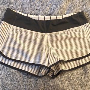 Lululemon Speed Shorts size 8